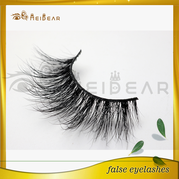 Private label hand made false mink eyelashes USA
